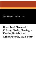 Records of Plymouth Colony