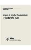 Screening for Hereditary Hemochromatosis
