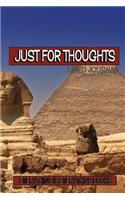 Just For Thoughts Soft Cover Lined Journal/Notebook (Egypt)