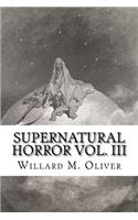Supernatural Horror Vol. III