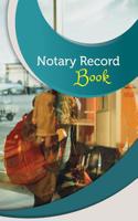 Notary Record Book: 50 Pages, 5.5- X 8.5- World Traveler