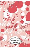Notebook Dot-grid Leaf Pattern No.2