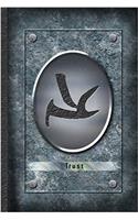 Trust - Shadowhunters Rune Journal Blank Notebook
