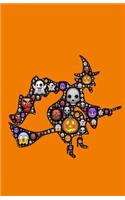 Witch Emoji Journal Notebook: Halloween Emoji, Daily Diary, Blank Lined Journal & Notebook for Adults, Teens or Kids(Elite Journal)