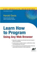 Learn How to Program Using Any Web Browser