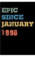 Epic Since 1990 January