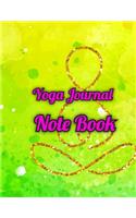 Yoga Journal Note Book