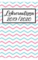 Lehrernotizen 2019 / 2020