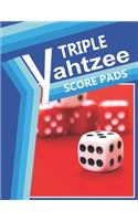 Triple Yahtzee Score Pads