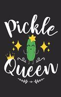 Pickle Queen: Pickle Journal, Blank Paperback Notebook for Pickles Lovers, 150 pages, college ruled