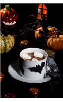 Halloween Night Hot Chocolate Lined Notebook: 110 Blank Lined (6x9) Pages to Jot Down Your Thoughts