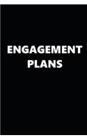 2020 Weekly Planner Engagement Plans Black White 134 Pages: 2020 Planners Calendars Organizers Datebooks Appointment Books Agendas