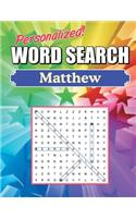 Matthew Word Search: Large Print Word Find Puzzles
