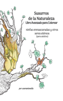 Susurros de la Naturaleza Libro Avanzado para Colorear
