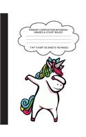 Primary Composition Notebook Grades K-2 (5/8" Ruled)