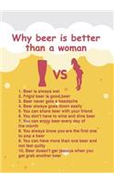 Why Beer Is Better Than a Woman