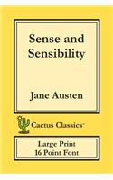 Sense and Sensibility (Cactus Classics Large Print)