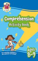English Comprehension Activity Book for Ages 8-9 (Year 4): (CGP KS2 Activity Books and Cards)