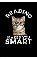 Reading Makes You Smart: College Ruled Lined Paper, 120 Pages, 6x9