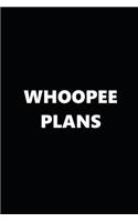 2019 Daily Planner Whoopee Plans Black White 384 Pages