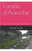 Famille d'Autriche