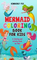 Mermaid Coloring Book for Kids