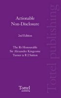 Actionable Non-Disclosure