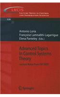 Advanced Topics in Control Systems Theory