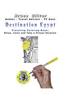 Destination Egypt Traveling Coloring Book