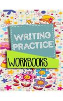 Writing Practice Workbooks: Letter Tracing Practice Book For Preschoolers, Kindergarten (Printing For Kids Ages 3-5)(1" Lines, Dashed)