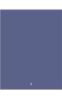 S: Notebook Blank, 200 Pages, White Paper, 8.5 X 11 Inches