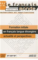 Formation Initiale En Francais Langue Etrangere