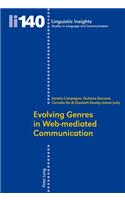 Evolving Genres in Web-mediated Communication