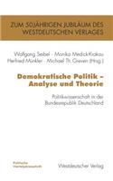 Demokratische Politik -- Analyse Und Theorie