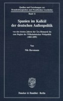Spanien Im Kalkul Der Deutschen Aussenpolitik