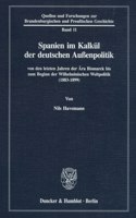 Spanien Im Kalkul Der Deutschen Aussenpolitik