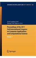 Proceedings of the 2011 2nd International Congress on Computer Applications and Computational Science