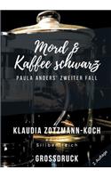 Mord & Kaffee schwarz (Großdruck)