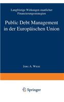 Public Debt Management in Der Europäischen Union
