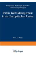 Public Debt Management in Der Europäischen Union
