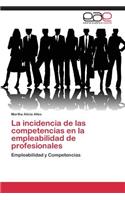 incidencia de las competencias en la empleabilidad de profesionales