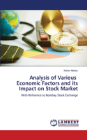 Analysis of Various Economic Factors and its Impact on Stock Market