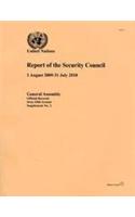 Report of the Security Council: 1 August 2009 to 31 July 2010