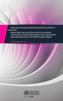 Mental Health, Men and Culture - How Do Sociocultural Constructions of Masculinities Relate to Men's Mental Health Help-Seeking Behaviour in the Who European Region?