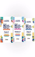 Arihant ISC i-Succeed 15 Sample Question Paper for Class 12th Exam 2025 | Physics, Chemistry & Biology | Set of 3 books