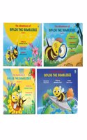 Biplob the Bumblebee The Adventures of Biplob the Bumblebee Series - Volume 1 to 4 (Combo of 4 Books) | Story Books For Kids 3 to 9 Years | Kids Story Books | Children Story Books | Bedtime Story Books