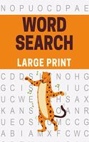 Large Print Word Search