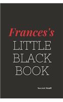 Frances's Little Black Book.: Frances's Little Black Book.