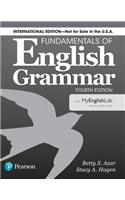Fundamentals of English Grammar 4e Student Book with Mylab English, International Edition