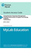 Mylab Education with Pearson Etext -- Access Card -- For Comprehensive Classroom Management